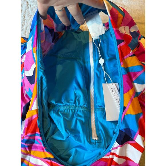 NWT Trina Turk Rio Zip-Up Paddle Suit - Picture 6 of 12